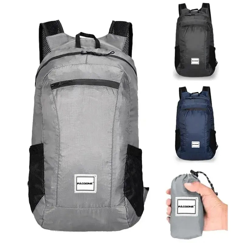 Foldable Backpack Small - Outdoor Hiking Bag 20L Lightweight Portable