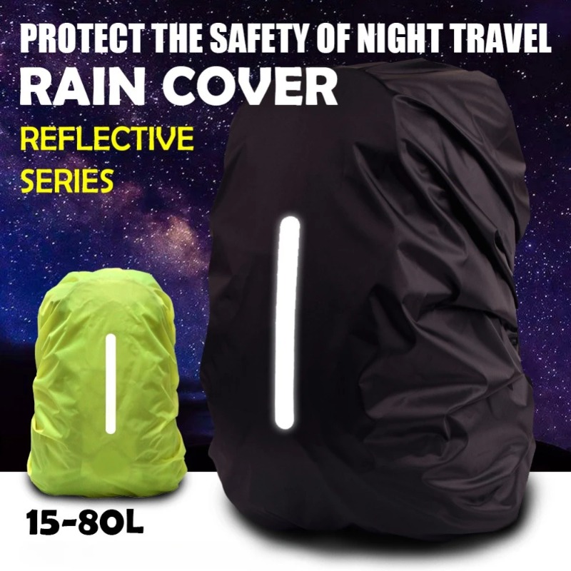 Rain Cover Backpack - Reflective Waterproof Backpack Rain Cover Outdoor