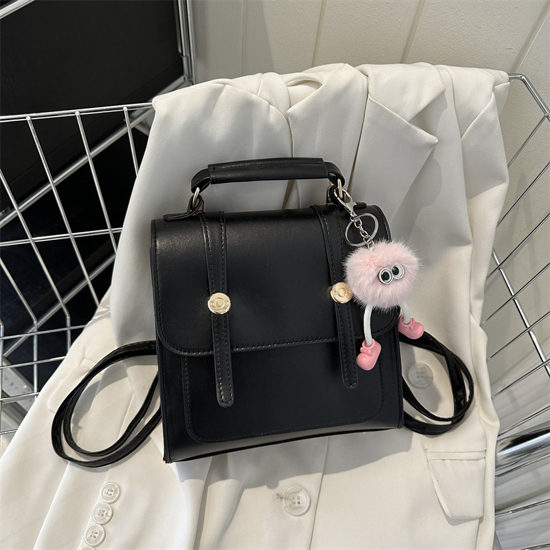 Mini Backpack Purse - New fashionable double-shoulder ladies' backpack, simple