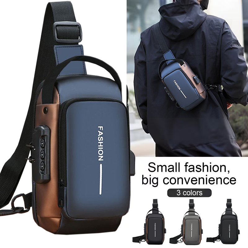 Hiking Backpack Waterproof - Casual Waterproof Anti-theft Sling Bag Durable