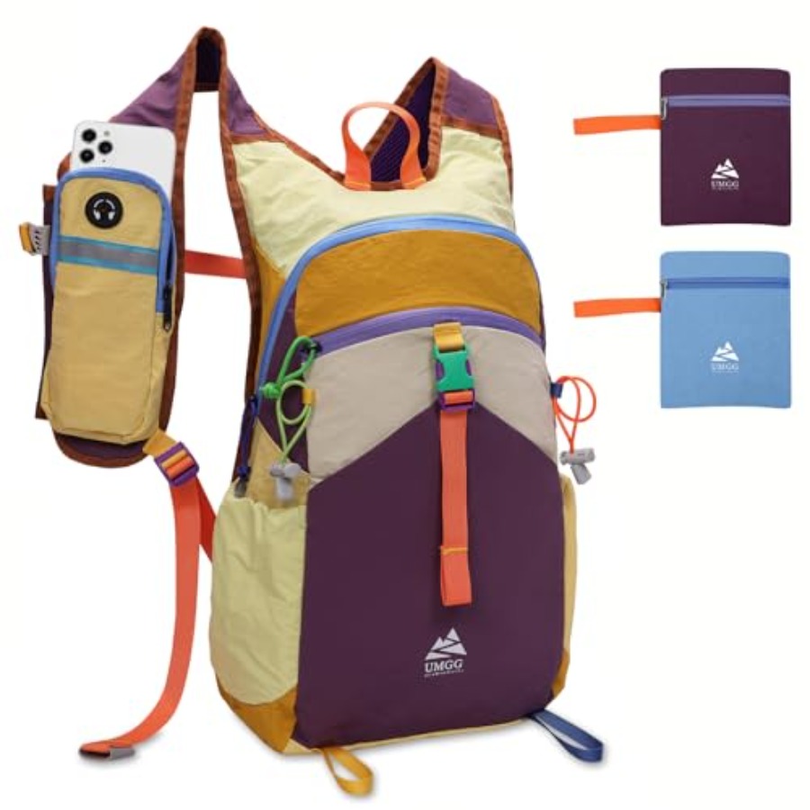 Foldable Backpack Small - 15L Small Hiking Backpack Travel Daypack