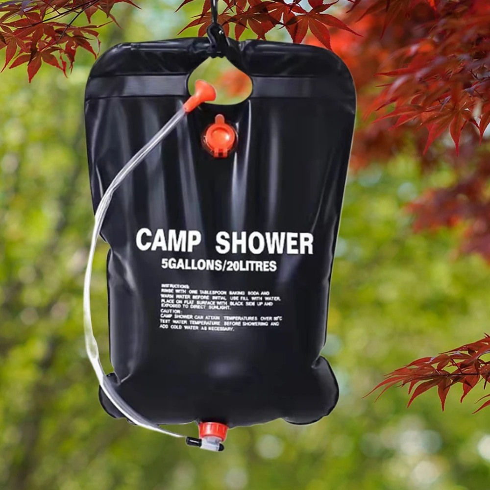 Hydration Pack Outdoor - 20L Portable Camping Shower Bag Solar