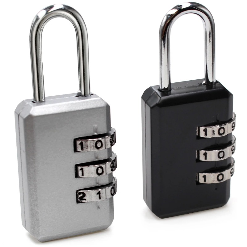 Backpack Lock Combo - Small Combo Lock 3 Digit Combination