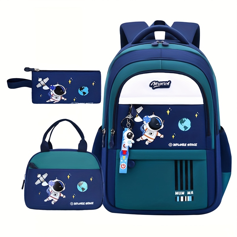 School Backpack Teen - New Astronaut Cartoon Backpack, Lightweight Commuter