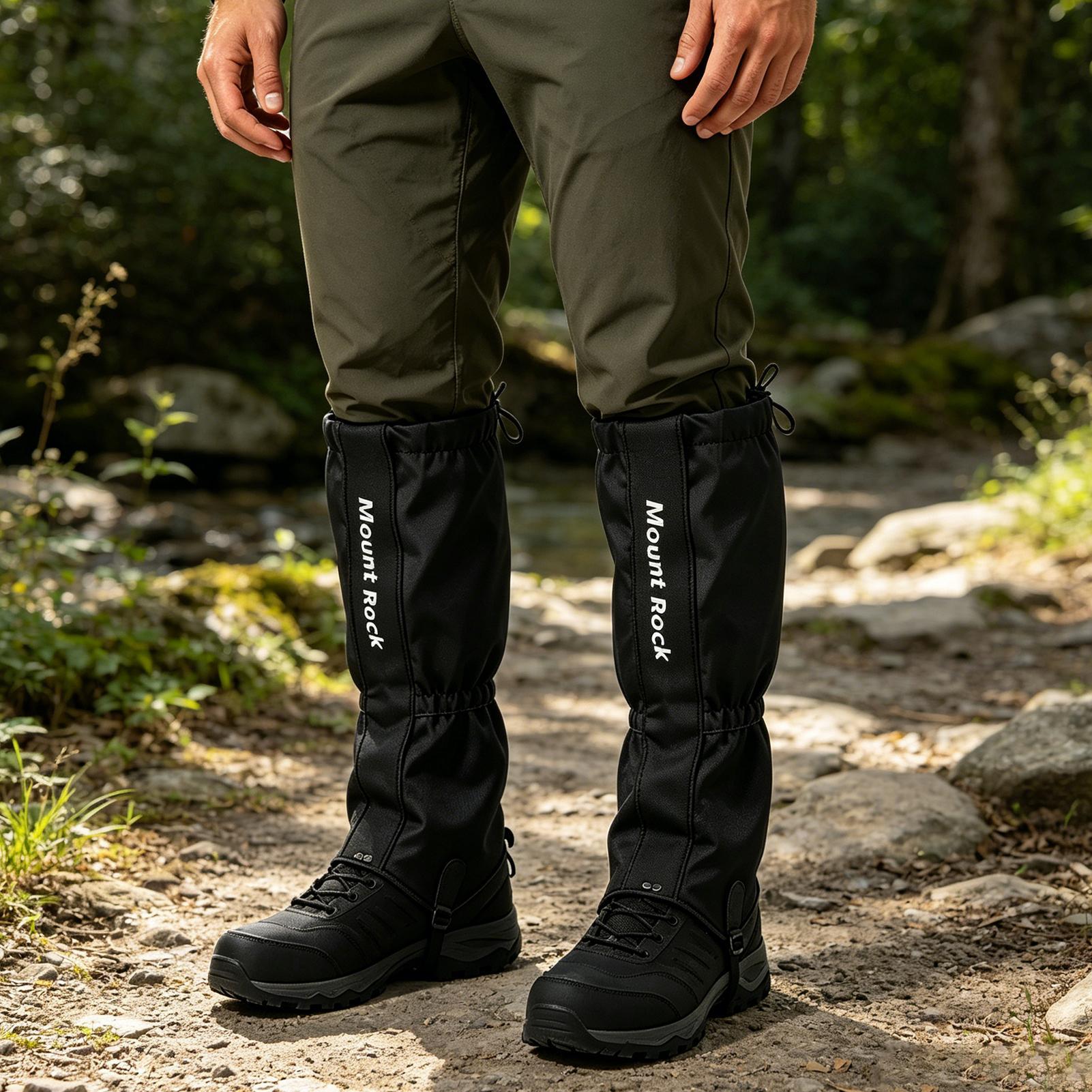 Hiking Backpack Waterproof - 1 Pair Waterproof Breathable Hiking Leg