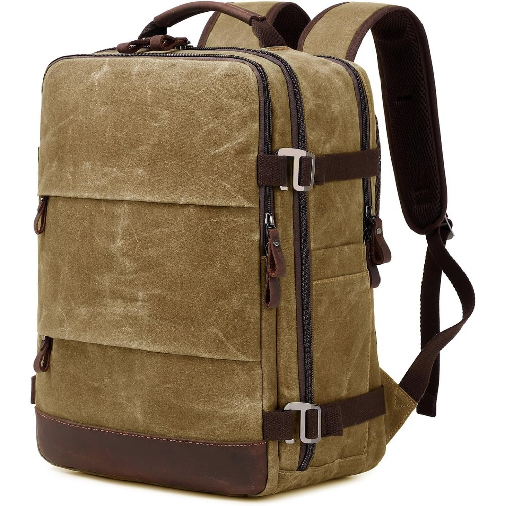 Canvas Backpack Casual - Travel Backpack for Men - Carry