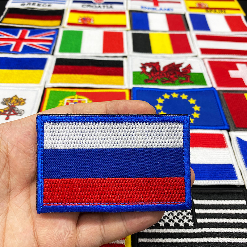 Urban Backpack Tactical - Country Flag Embroidered hook loop patch