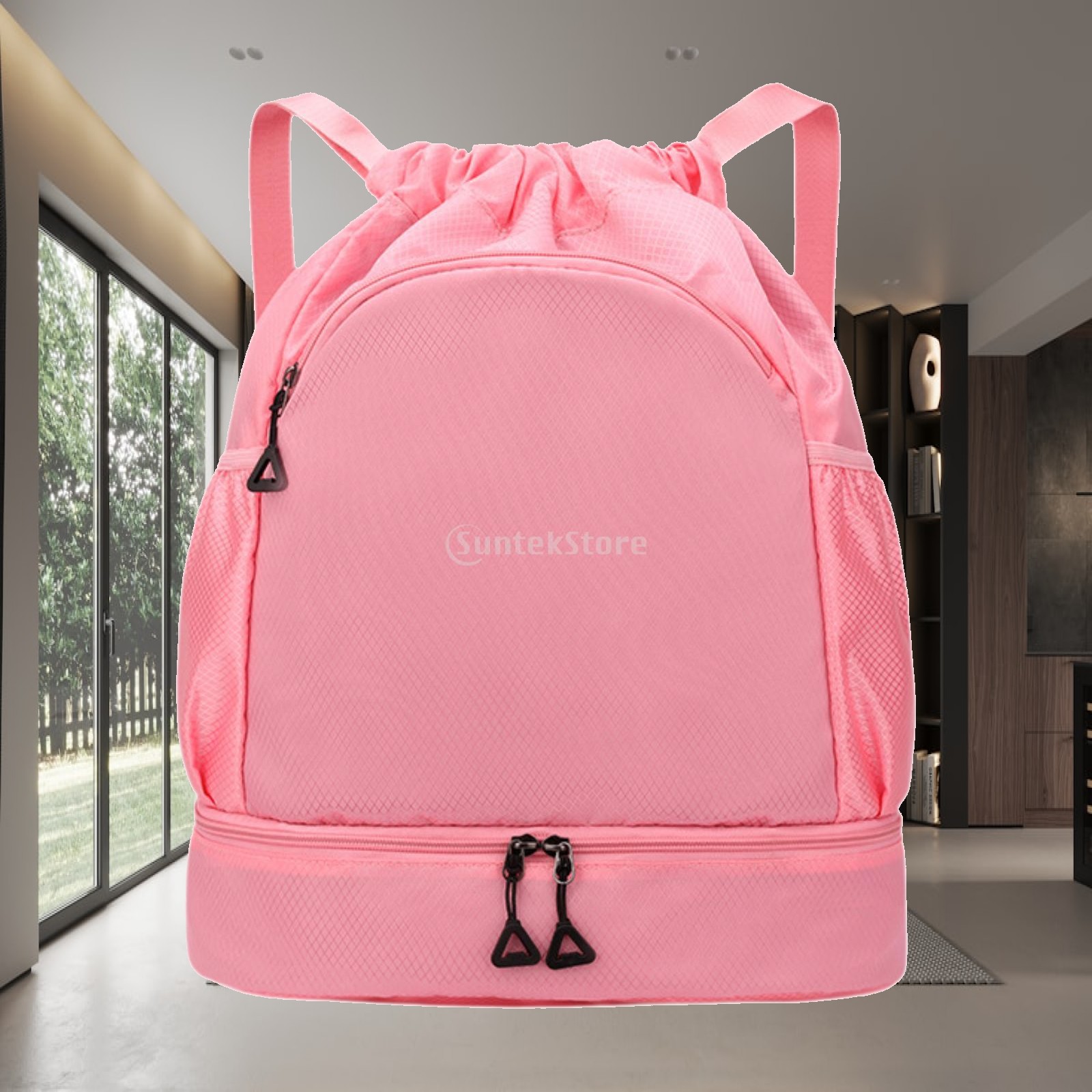 Drawstring Gym Bag - Sackpack Organizer Outdoor Gift Portable Swim