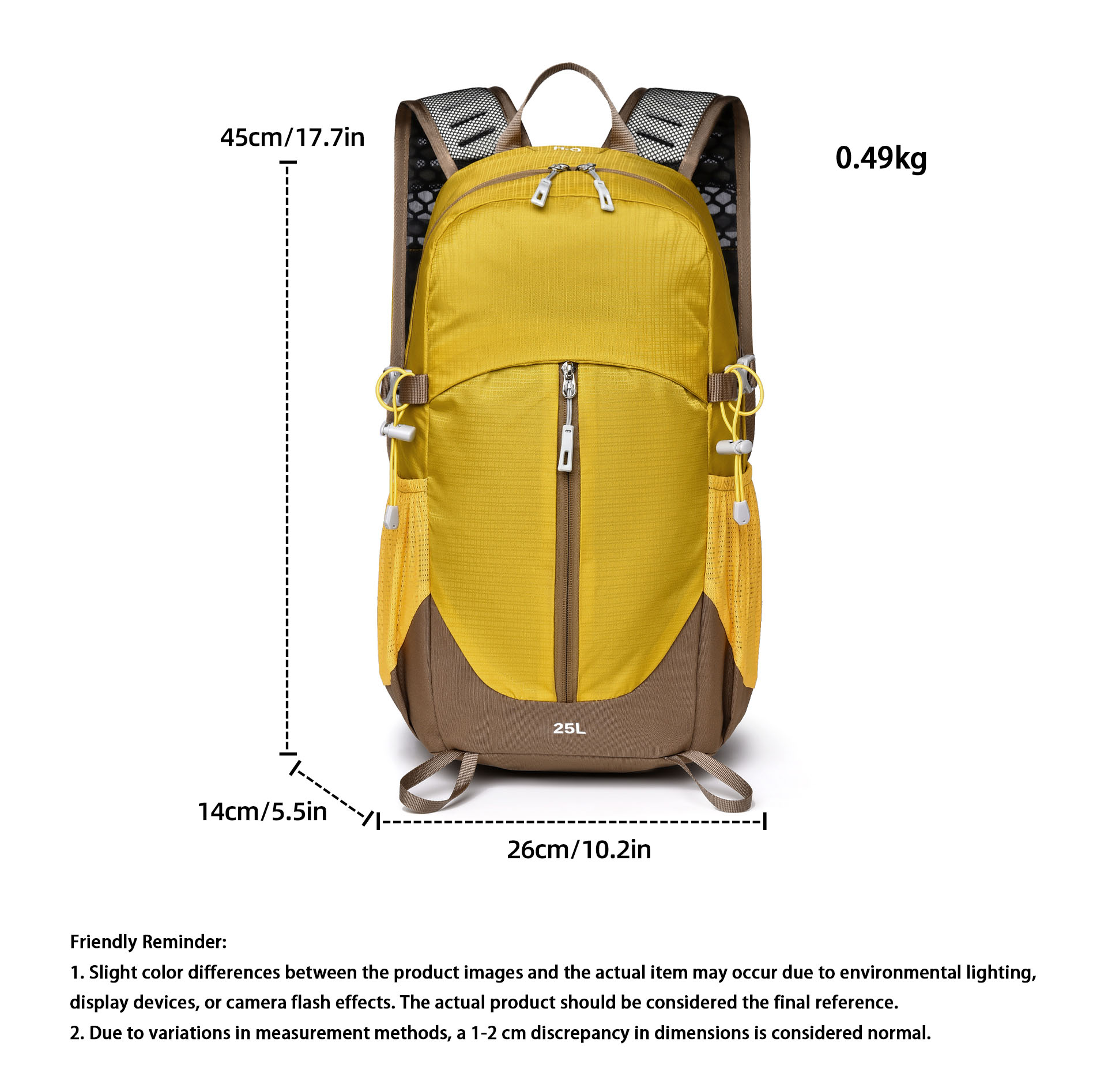 25l Large Capacity Hiking Back - огляд і ціна Hiking Backpack Waterproof