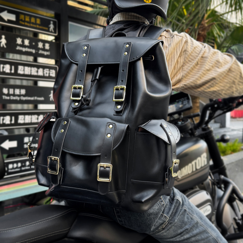 New Arrivals Leather Backpack  - огляд і ціна Leather Backpack Vintage