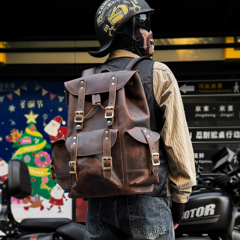 New Arrivals Leather Backpack  - огляд і ціна Leather Backpack Vintage