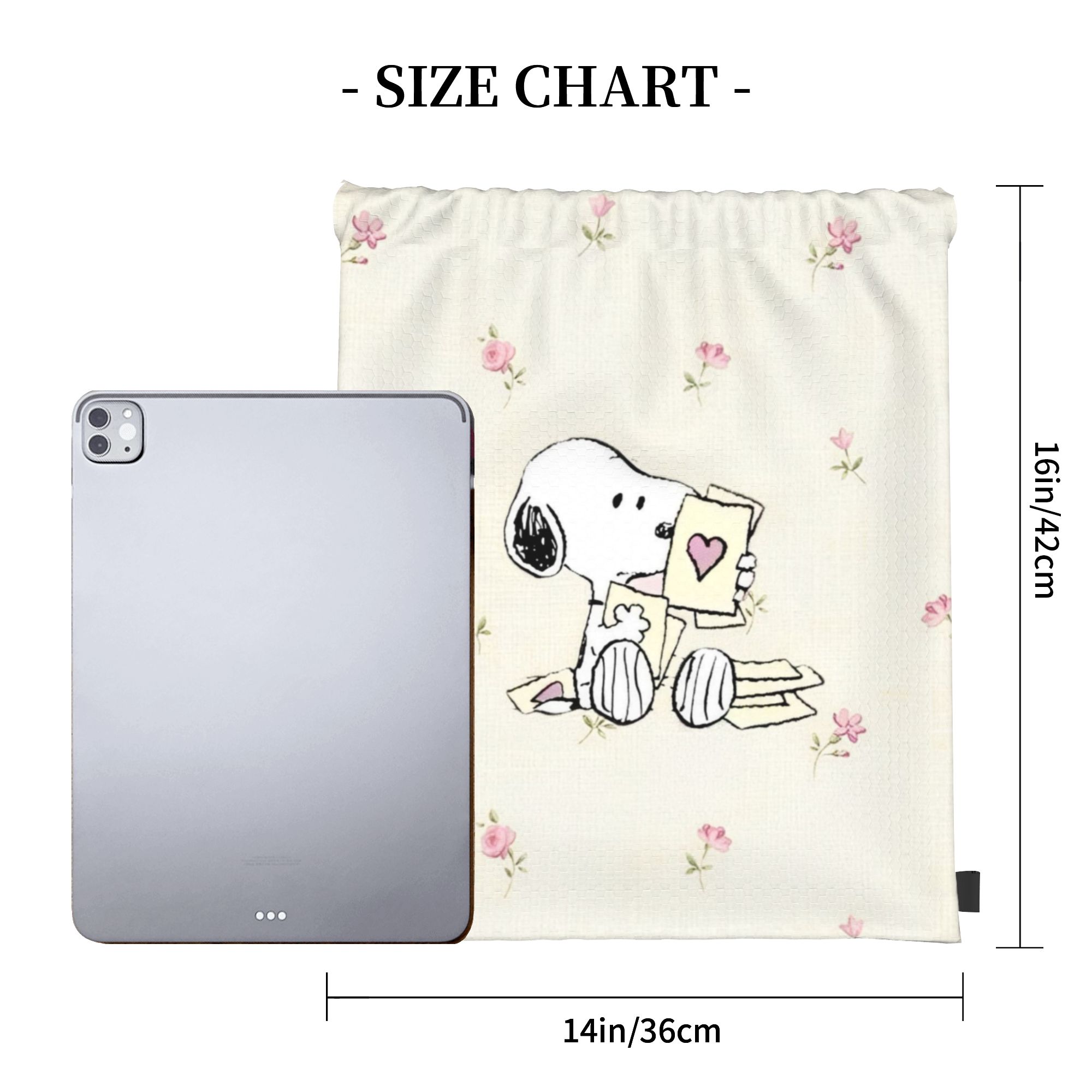 S-Snoopys Loving Gesture Backp - огляд і ціна Drawstring Gym Bag