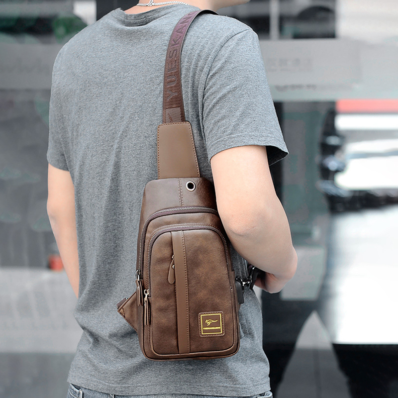 Portable Chest Bag for Man Fas - огляд і ціна Mini Backpack Purse