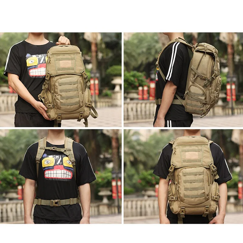 50L Tactical Backpack Outdoor  - огляд і ціна Rucksack Military Style