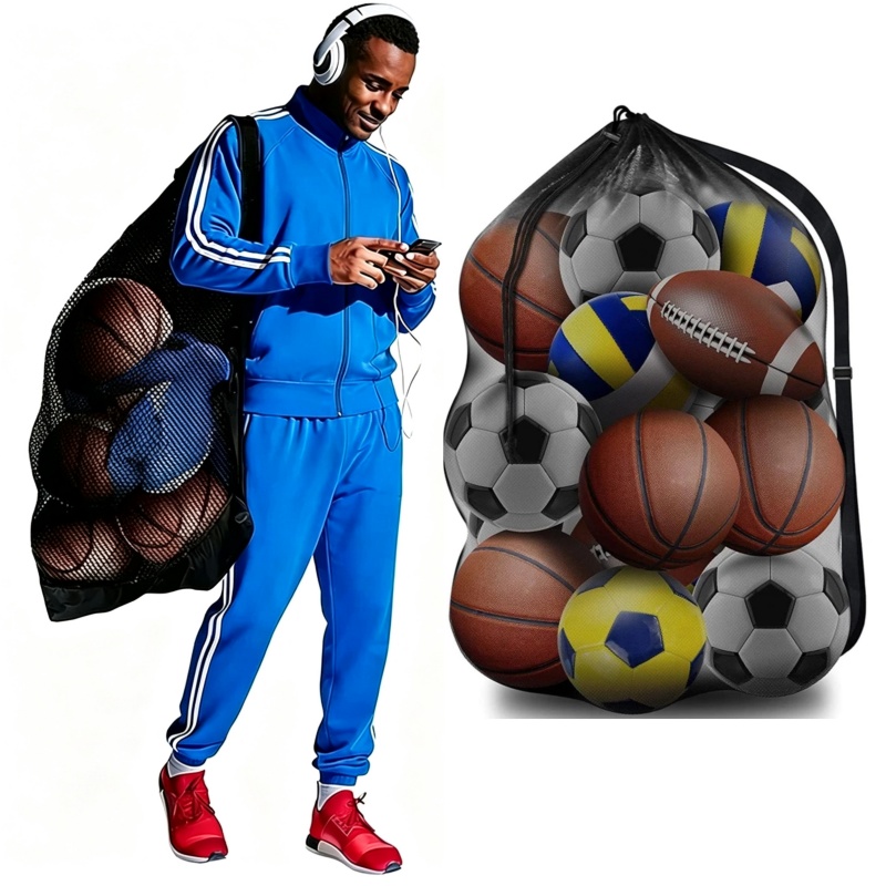 Large Capacity Portable Team T - огляд і ціна Drawstring Gym Bag