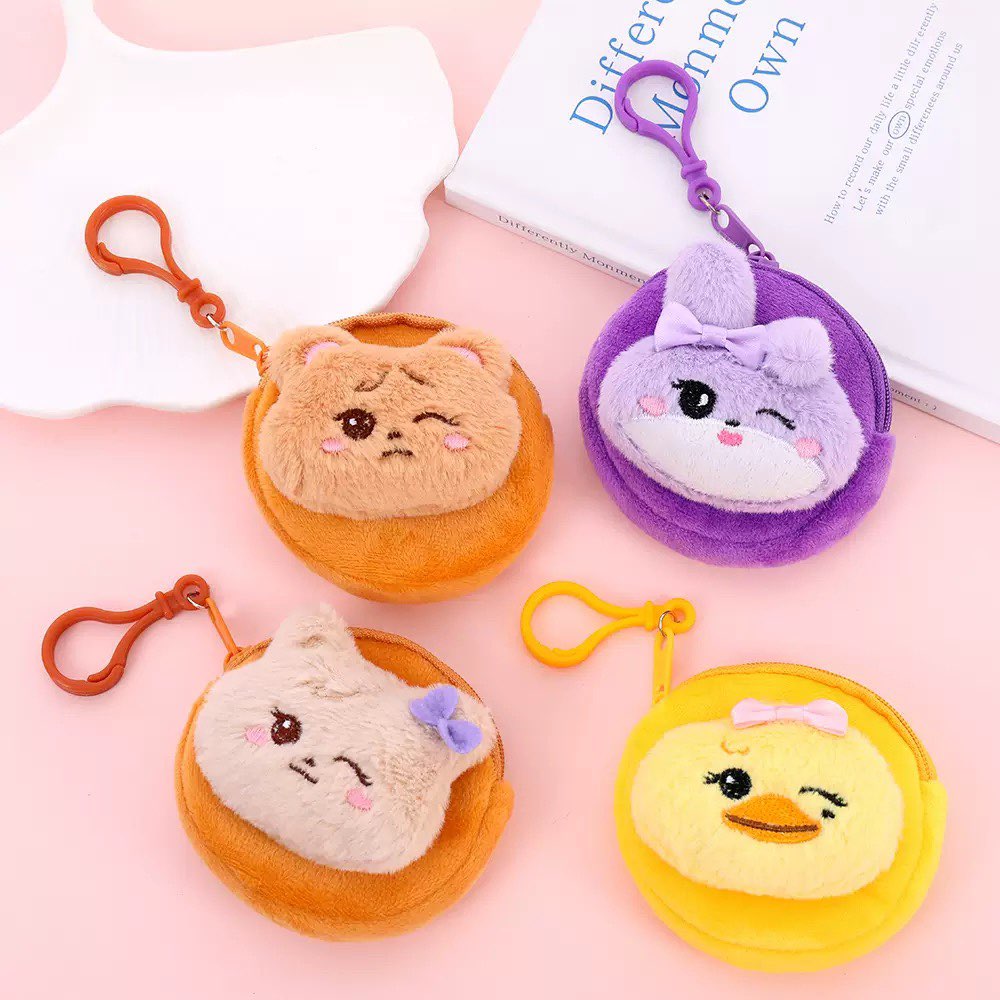 New Kawaii Plush Coin Purse Ke - огляд і ціна Mini Backpack Purse