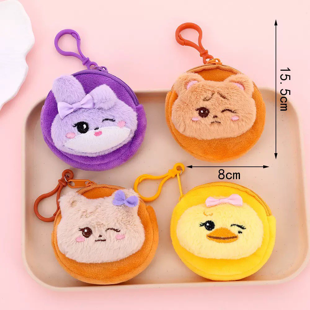 New Kawaii Plush Coin Purse Ke - огляд і ціна Mini Backpack Purse