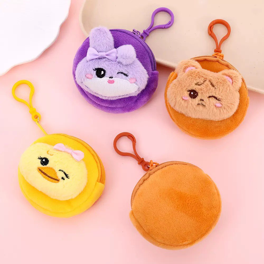 New Kawaii Plush Coin Purse Ke - огляд і ціна Mini Backpack Purse