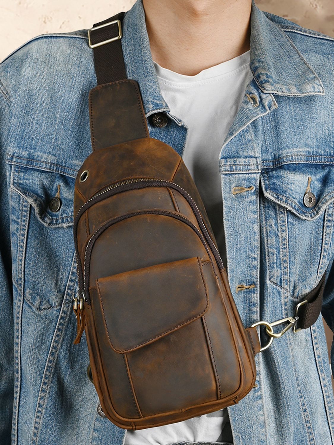 Designer Luxury Multifunction  - огляд і ціна Leather Backpack Vintage