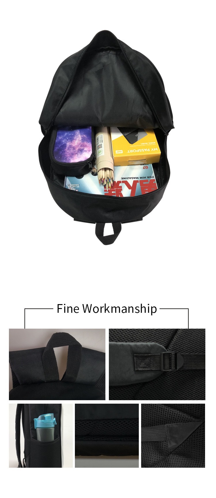 Anime Haikyuu Kids Backpack Te - огляд і ціна School Backpack Teen