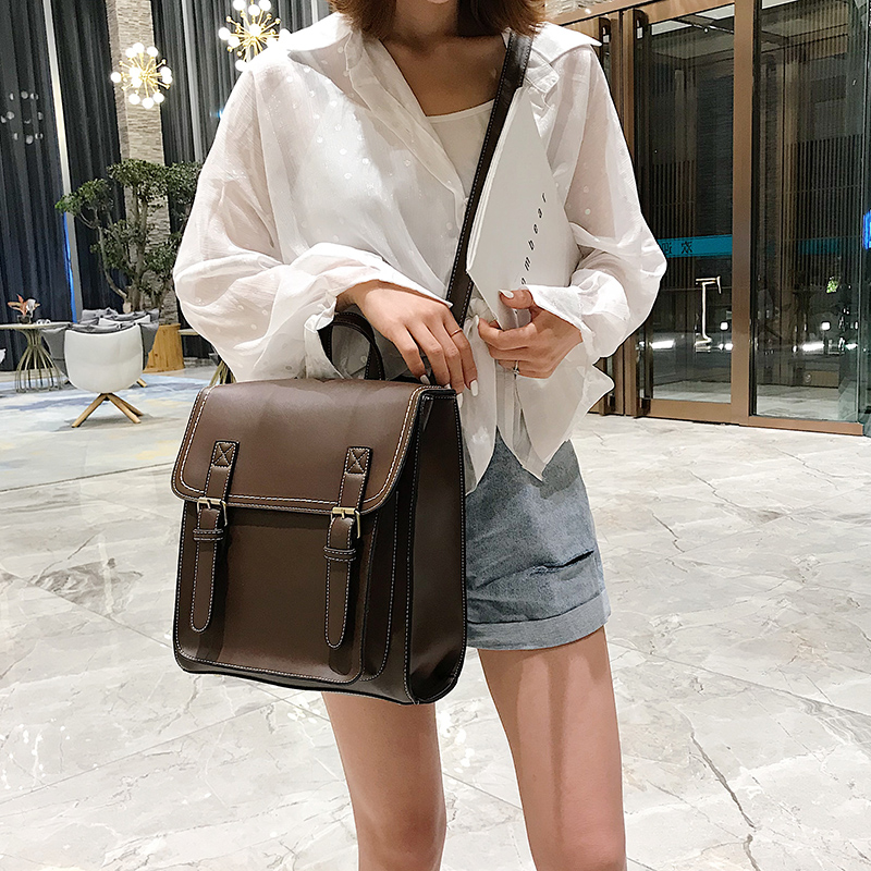 Vintage Backpack Female Pu Lea - огляд і ціна Leather Backpack Vintage