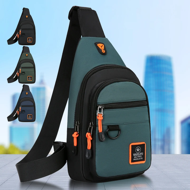 NEW Men's Chest Bag Men's Leis - огляд і ціна Hiking Backpack Waterproof
