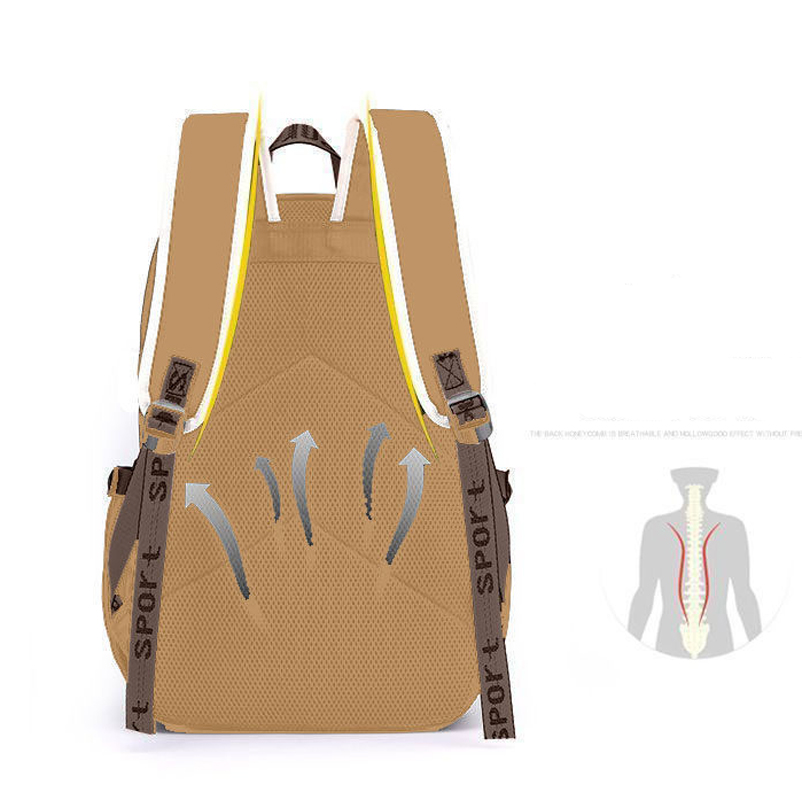 Kawaii Capybara Stylish Khaki  - огляд і ціна School Backpack Teen