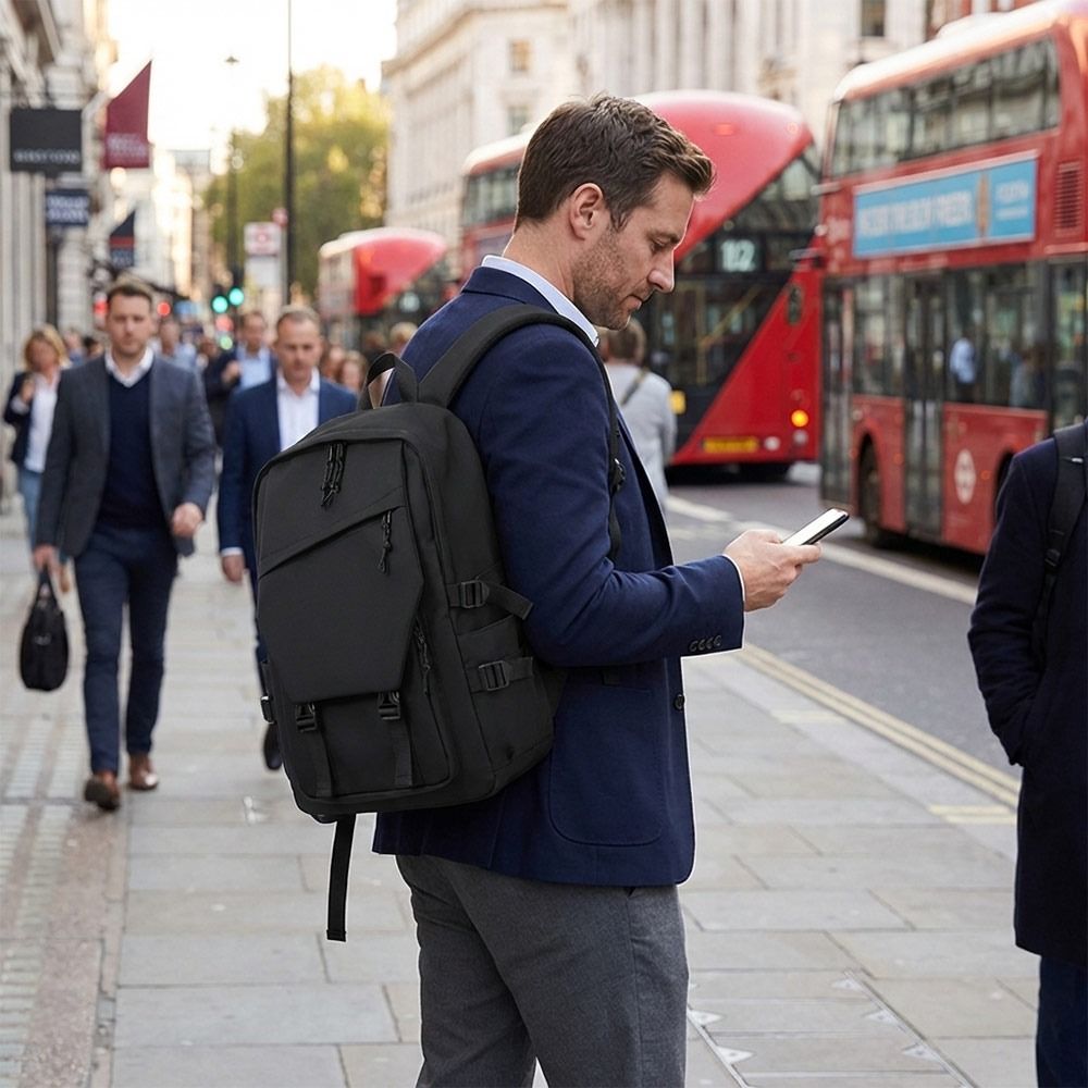 Fashion Business Men's Backpac - огляд і ціна Canvas Backpack Casual