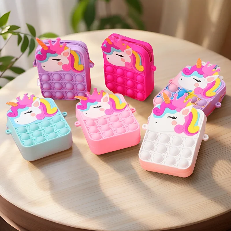 Magical Color-Changing Unicorn - огляд і ціна Mini Backpack Purse