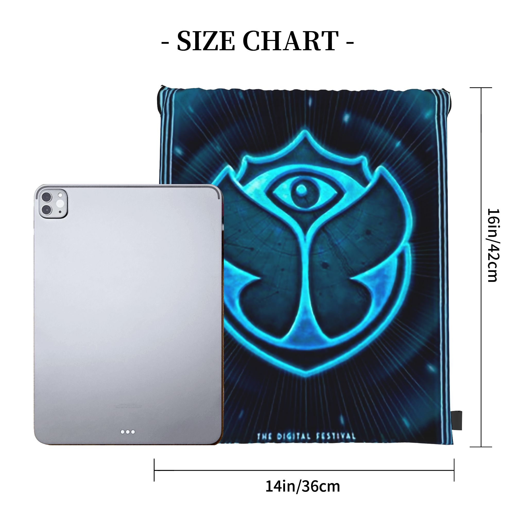 Place of the World Tomorrowlan - огляд і ціна Drawstring Gym Bag