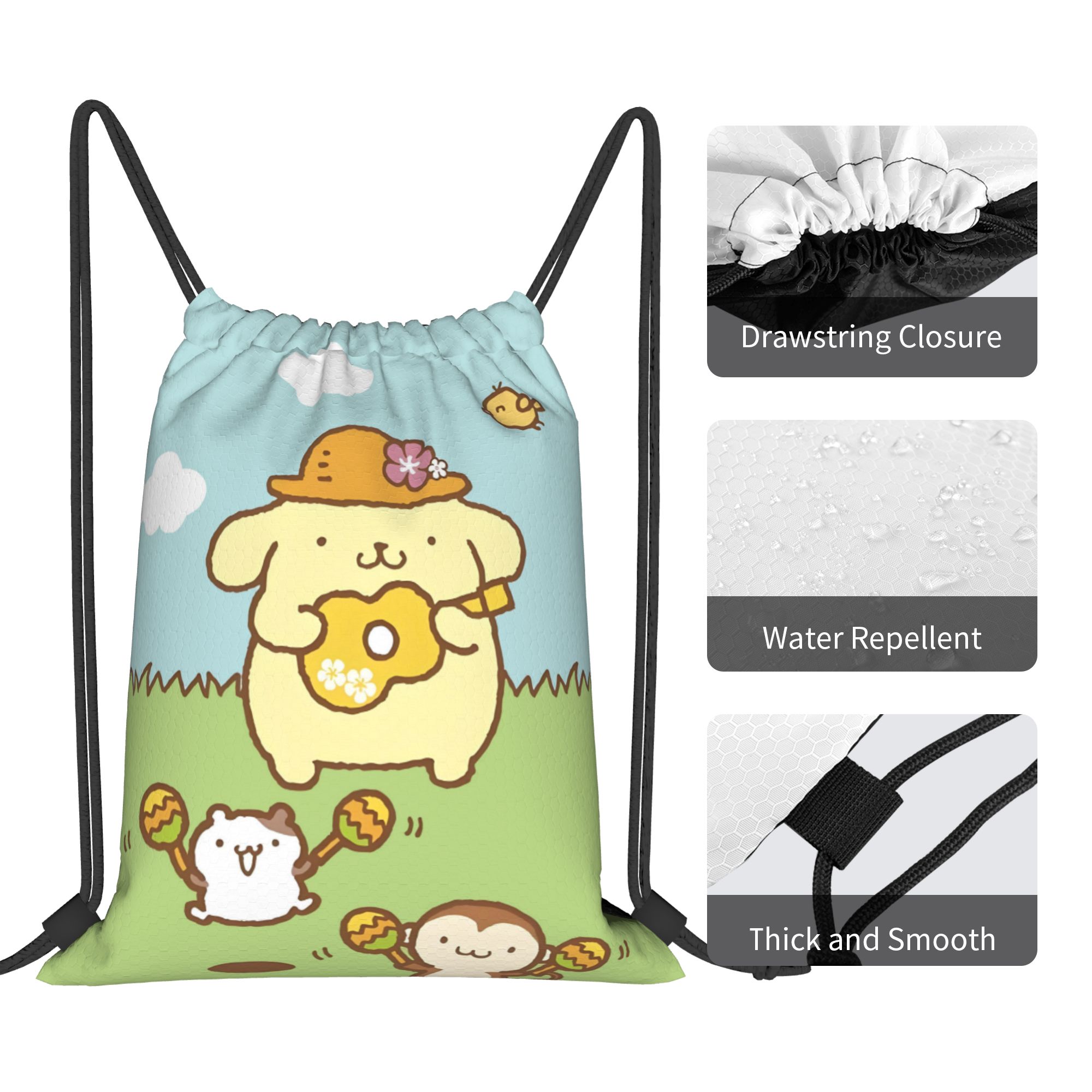 Custom P-Pompompurines Drawstr - огляд і ціна Drawstring Gym Bag