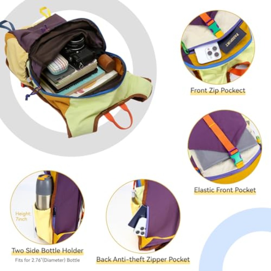 15L Small Hiking Backpack Trav - огляд і ціна Foldable Backpack Small