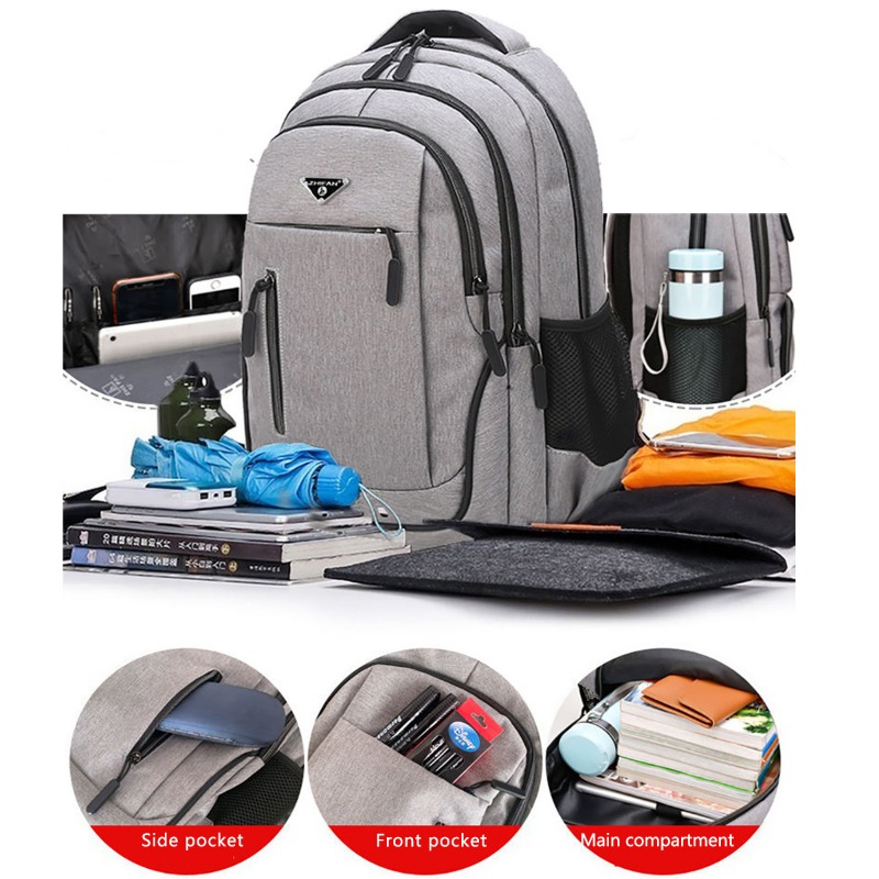 Large Capacity Backpack Men La - огляд і ціна Laptop Backpack 15.6