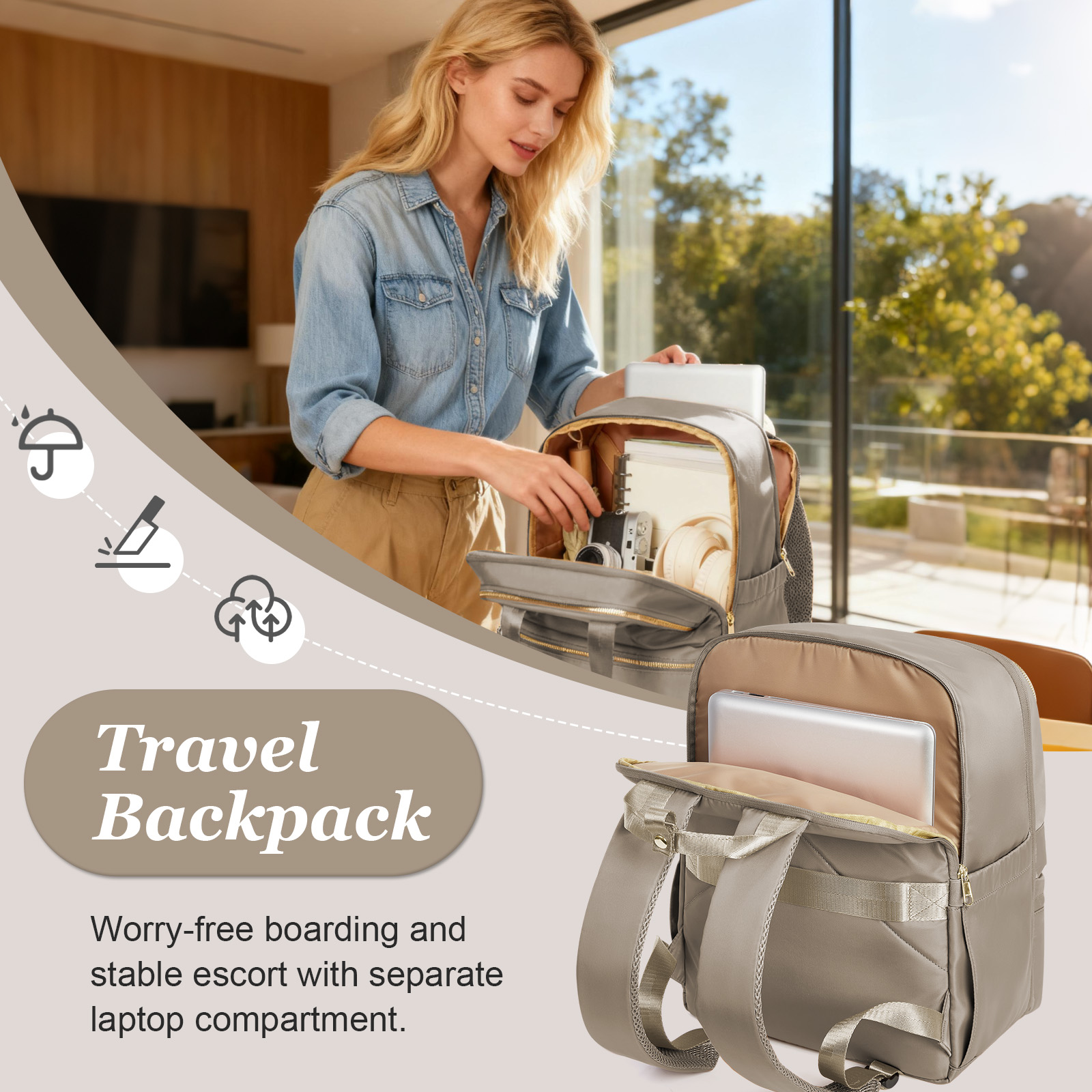 Ryanair 40x30x20 Travel Backpa - огляд і ціна Fashion Backpack Women