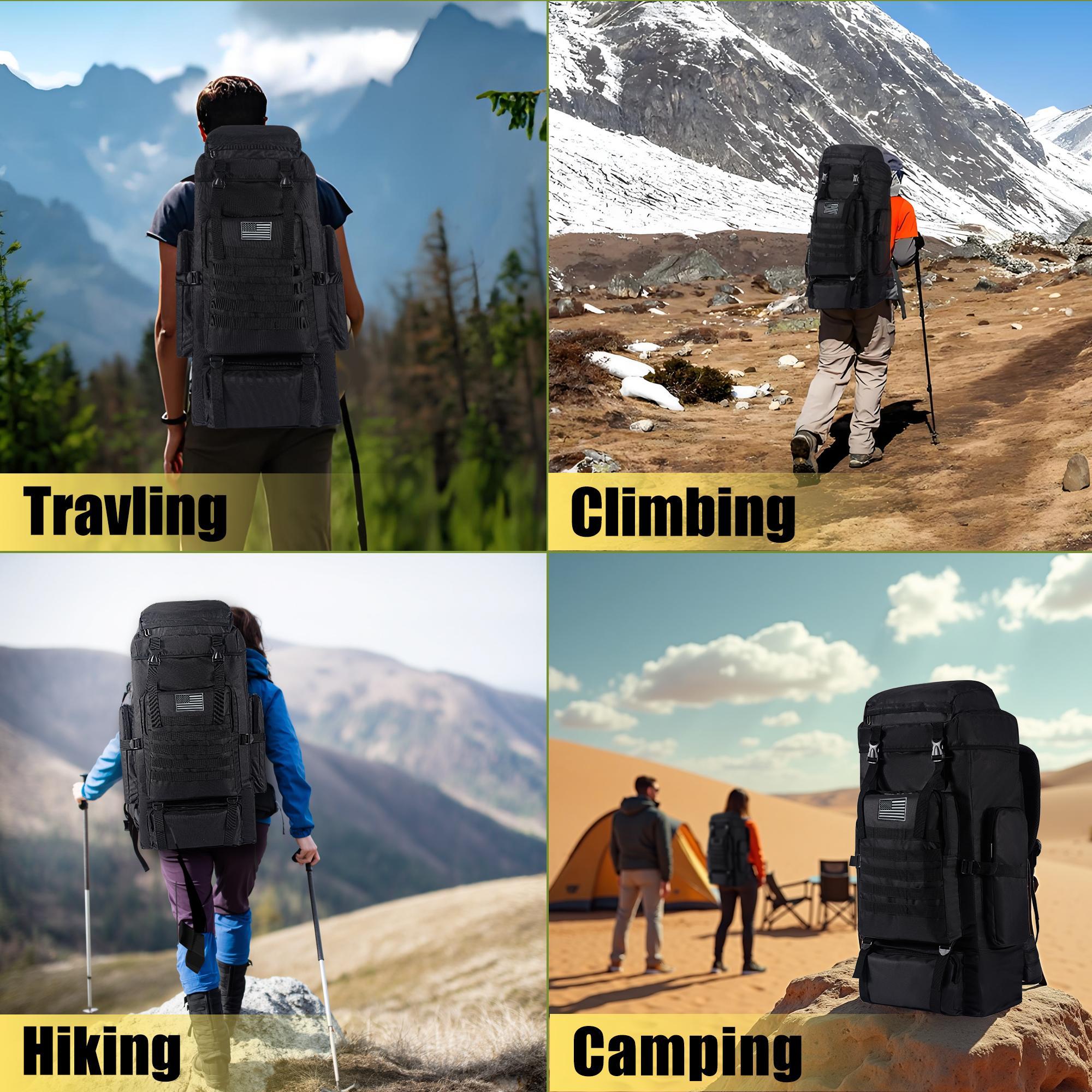 70L Professional Hiking Backpa - огляд і ціна Hiking Backpack Waterproof