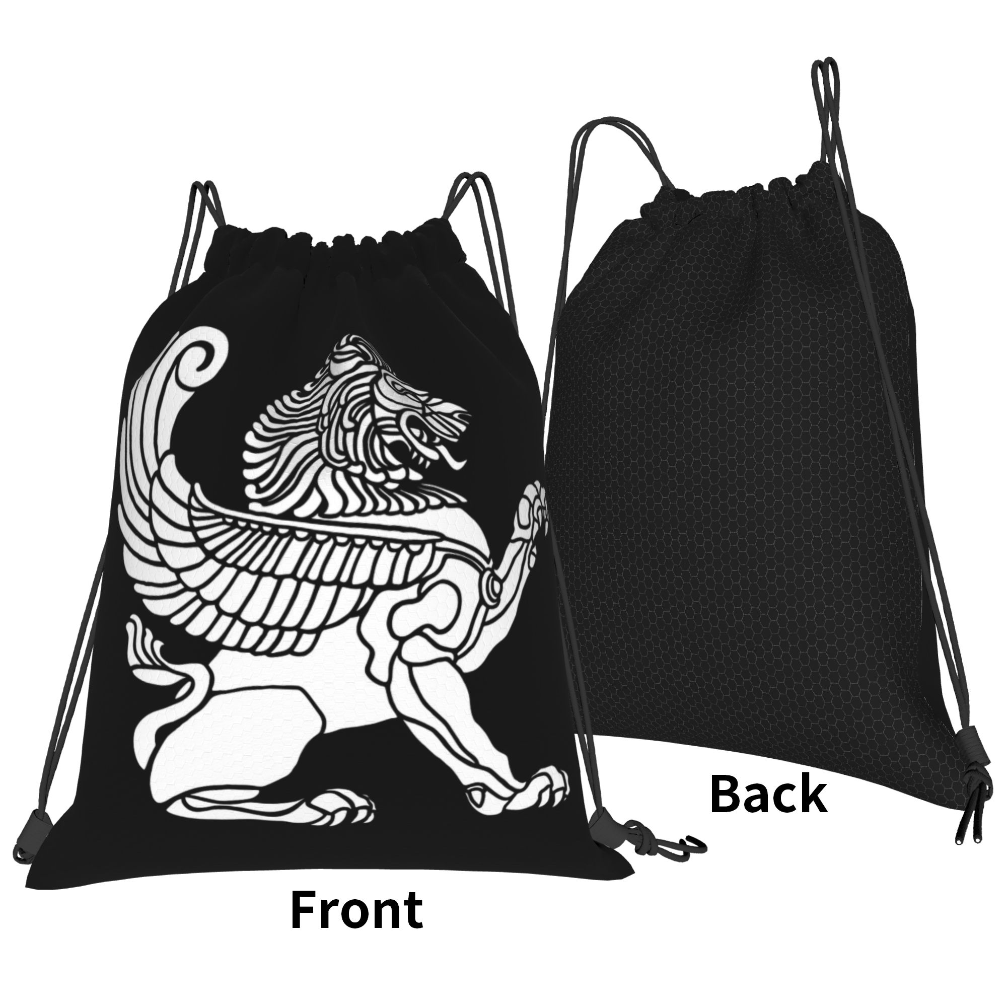 Persian Lion Iranian Iran Pers - огляд і ціна Drawstring Gym Bag