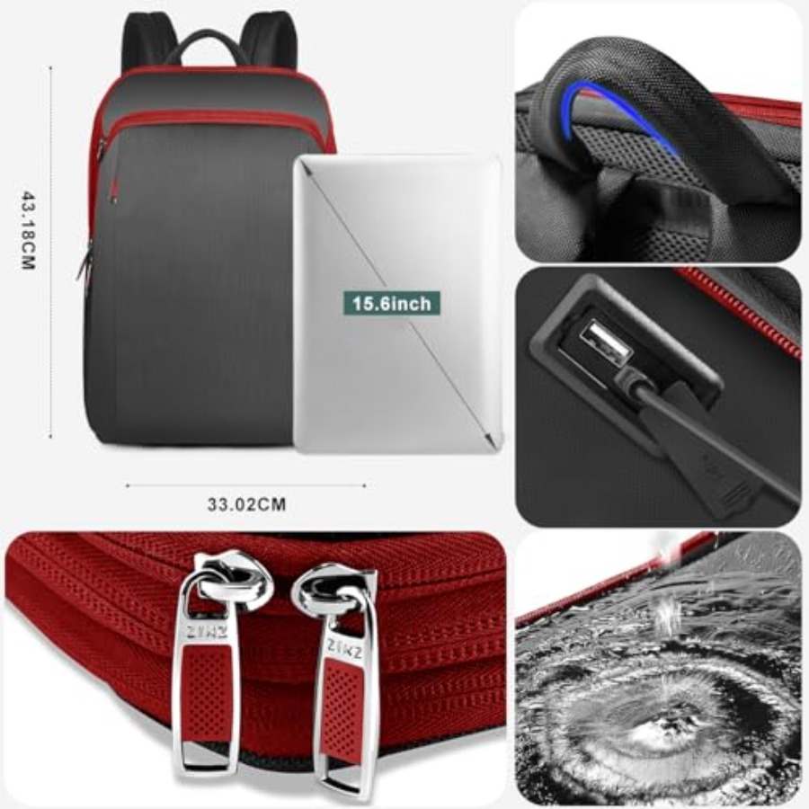 Slim and Expandable 15 15.6 16 - огляд і ціна Travel Backpack Anti Theft