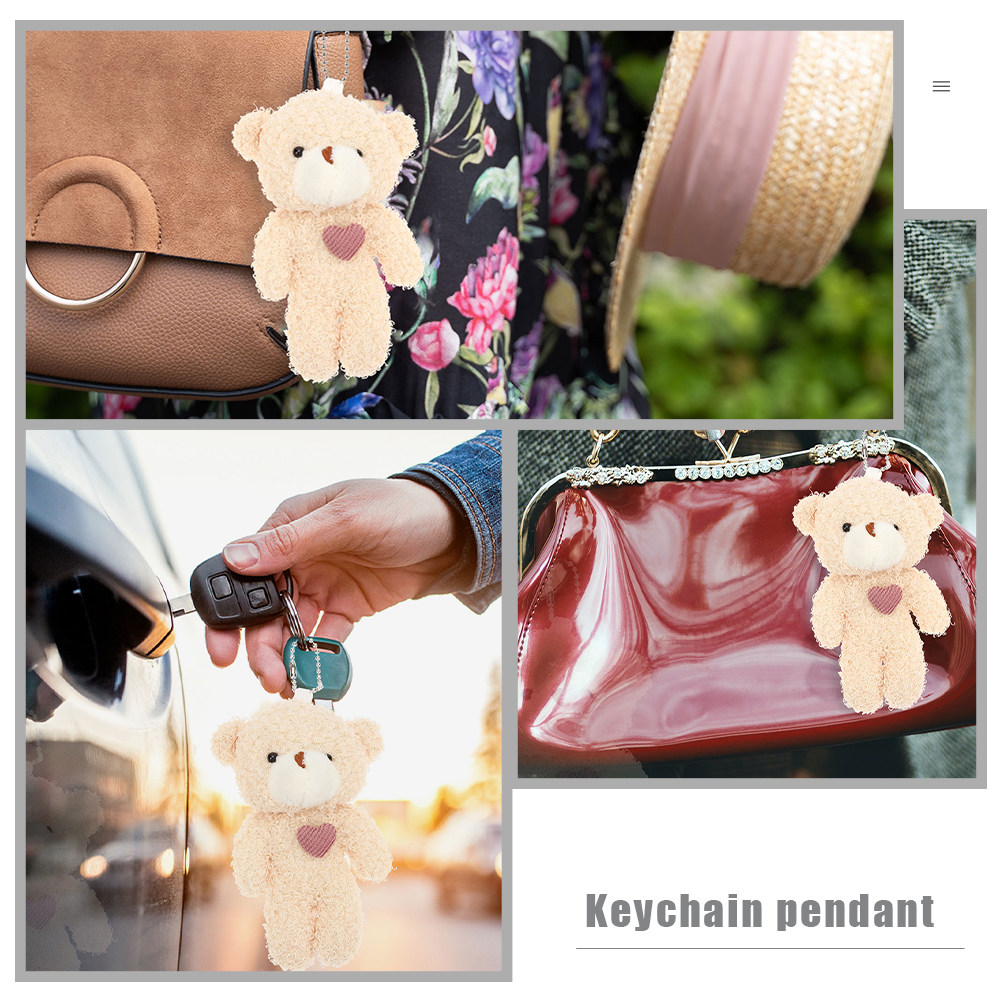 2 Pcs Stuffed Key Ring Charms  - огляд і ціна Mini Backpack Purse