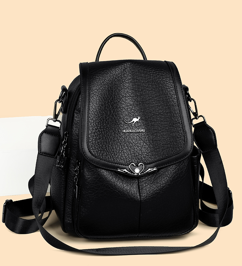 2026 new Ladies Bookbag Rucksa - огляд і ціна Leather Backpack Vintage