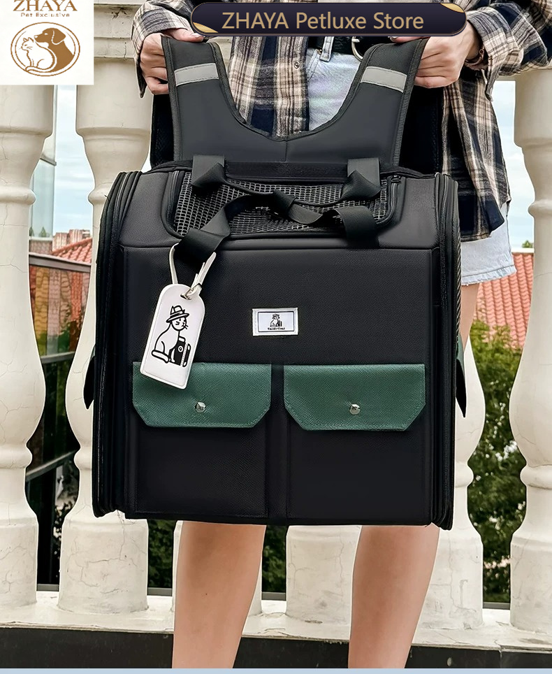 ZHAYA Large Cat Carrier Backpa - огляд і ціна Foldable Backpack Small
