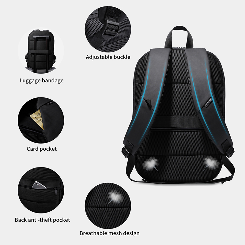 Heroic Knight Ultra-Thin Busin - огляд і ціна Travel Backpack Anti Theft