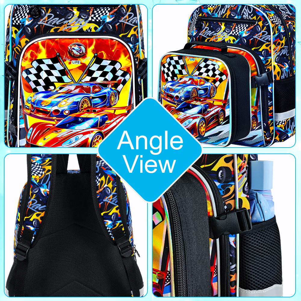 Bookbag for Kids Boys, 3PCS Ba - огляд і ціна Hydration Pack Outdoor