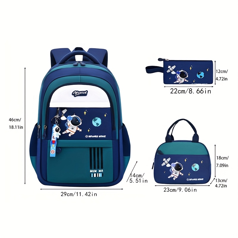 New Astronaut Cartoon Backpack - огляд і ціна School Backpack Teen