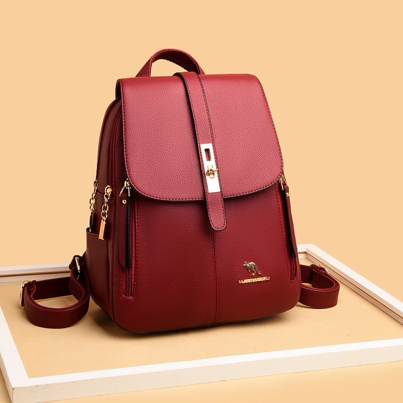 Luxury Women Leather Backpacks - огляд і ціна Leather Backpack Vintage