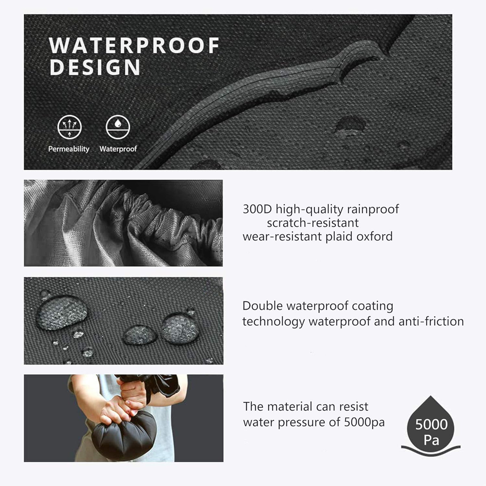 1Pcs Upgraded Waterproof Backp - огляд і ціна Rain Cover Backpack
