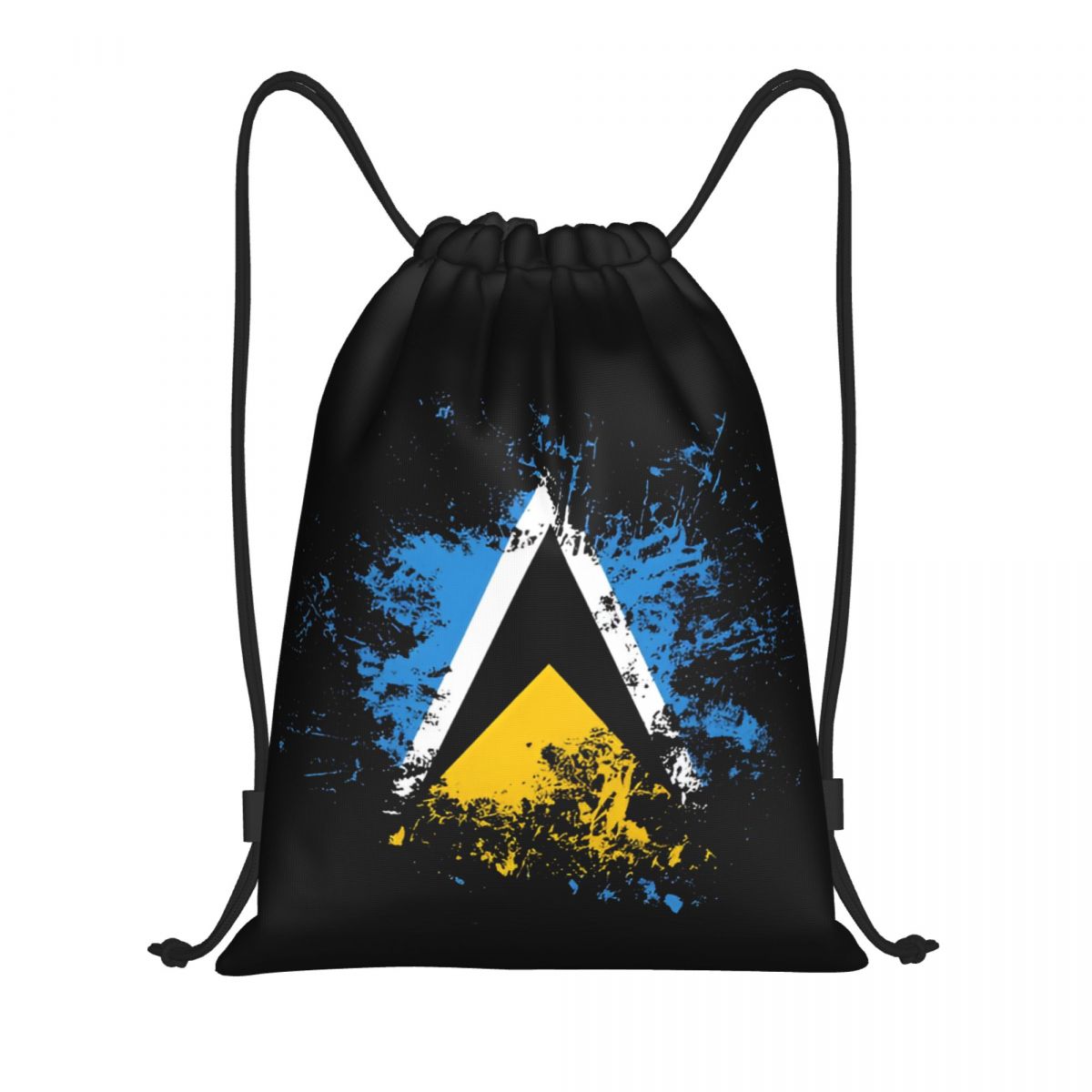 Saint Lucia Country Flag Water - огляд і ціна Drawstring Gym Bag