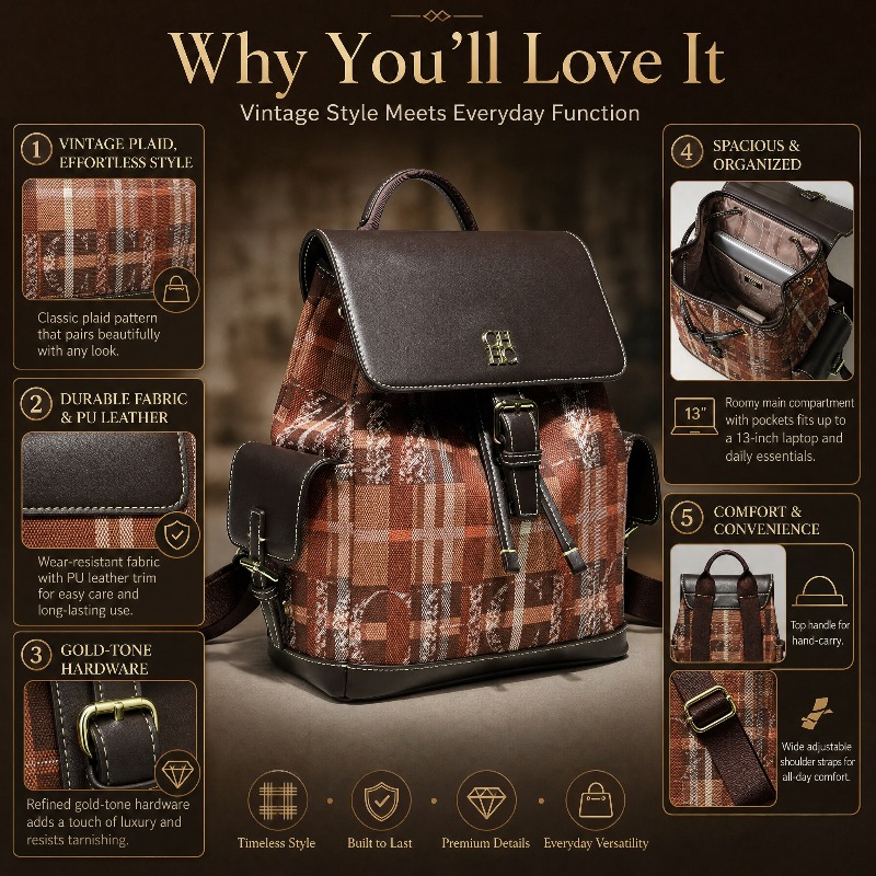 CHHC Fashion Color Block Backp - огляд і ціна Fashion Backpack Women