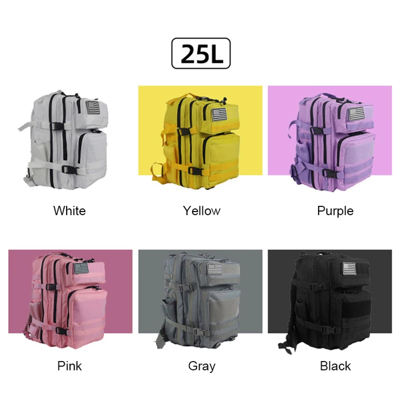 25L/45L 3P Tactical Backpack f - огляд і ціна Rucksack Military Style