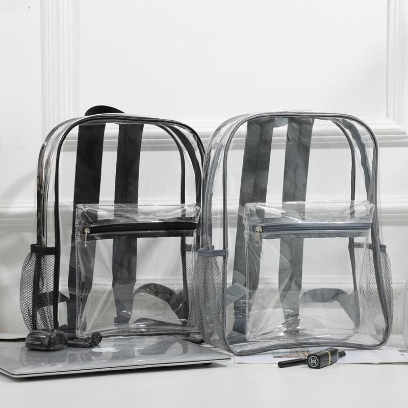 Transparent PVC Outdoor Sports - огляд і ціна Canvas Backpack Casual