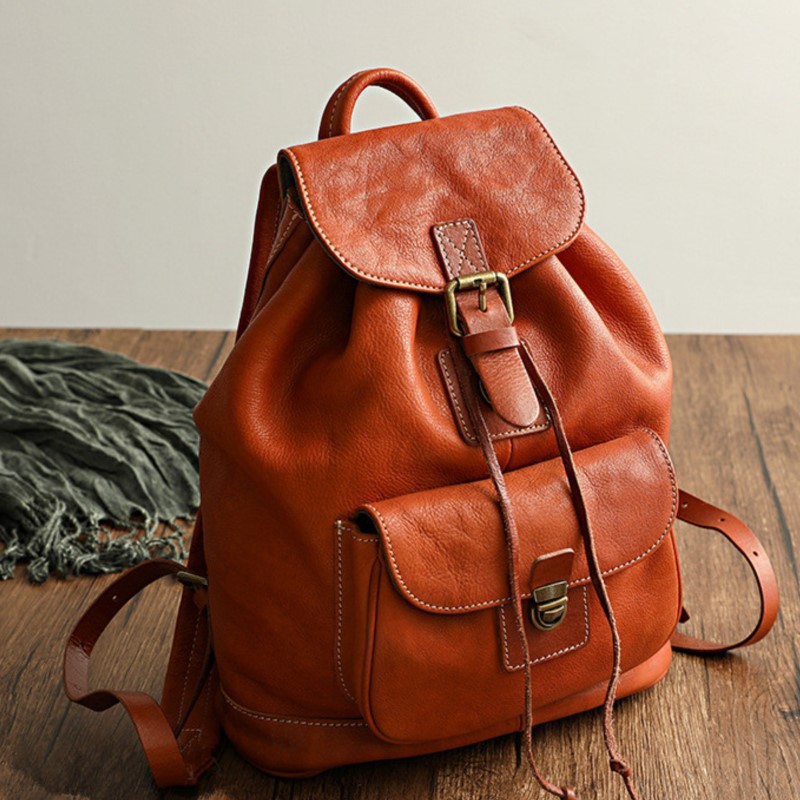 Johnature Leisure Travel Bag N - огляд і ціна Leather Backpack Vintage